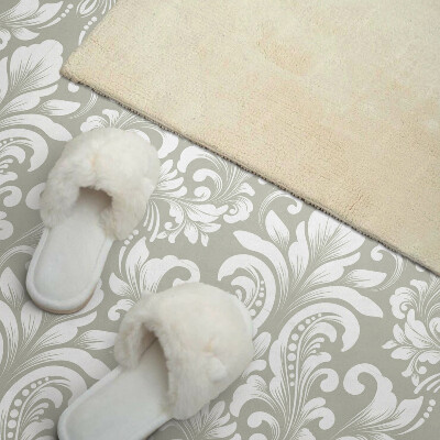 Revêtement mural pvc Motifs végétaux décoratifs avec ornements