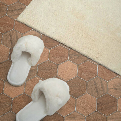 Panneau mural Géométrie des tuiles hexagonales