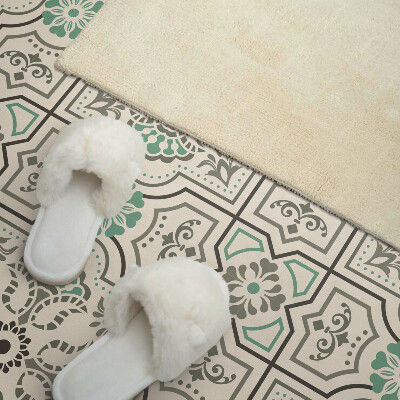 Panneau mural Motif graphique avec des éléments géométriques