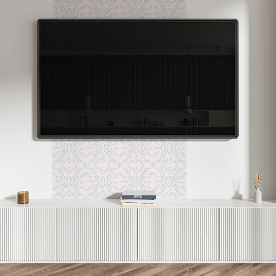 Revêtement mural pvc Un motif floral sophistiqué