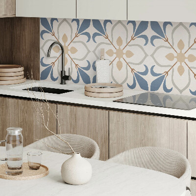 Revêtement mural pvc Motif floral feuillu