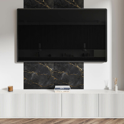 Panneau mural Motif en marbre aux veines élégantes