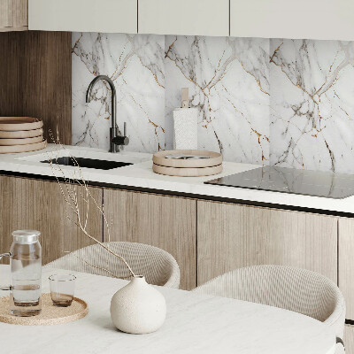 Panneau décoratif Un motif de marbre élégant dans un style classique