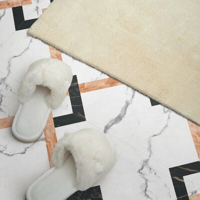 Panneau mural Motifs en marbre dans un style géométrique