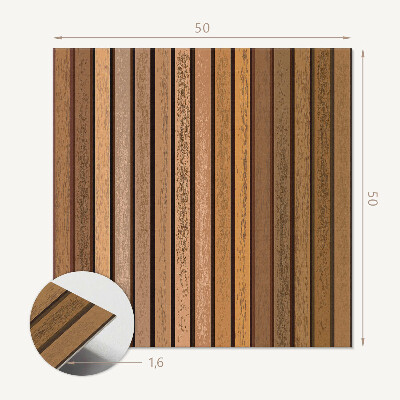 Panneau décoratif Des planches aux textures intéressantes