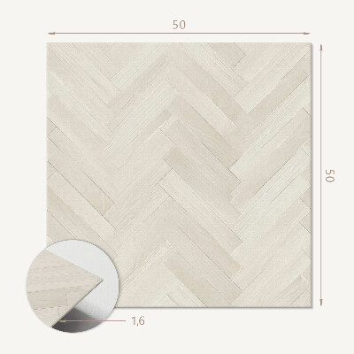 Panneau décoratif Motif à chevrons en bois