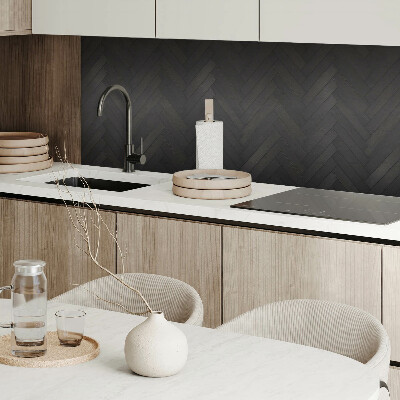 Panneau mural Parquet à chevrons