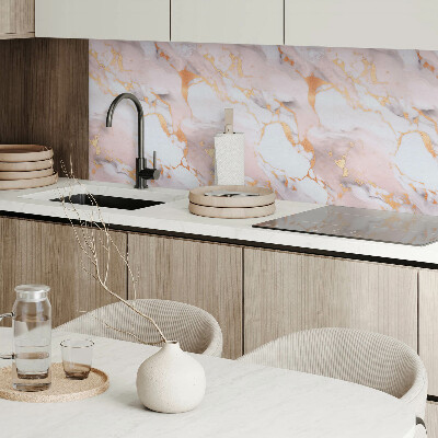 Revêtement mural pvc Motif en marbre avec des accents subtils