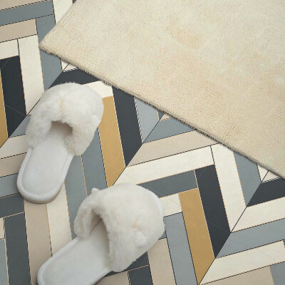 Panneau mural Élégance à chevrons