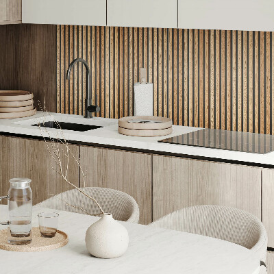 Panneau décoratif Motifs verticaux sur le tableau