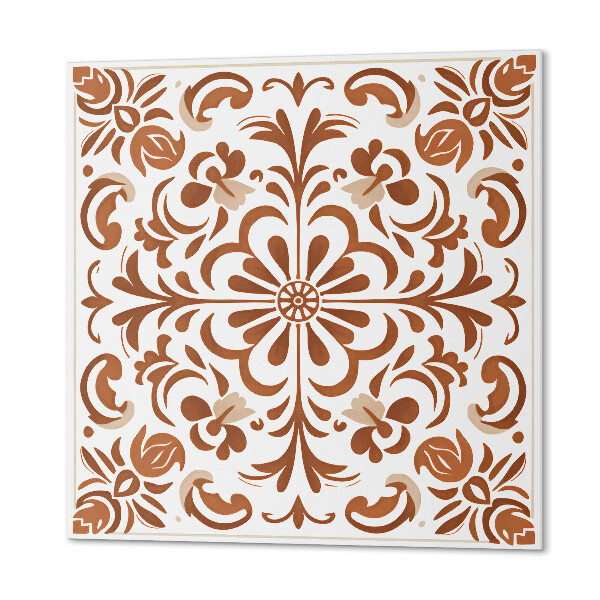 Revêtement mural pvc Motif floral de style ornemental