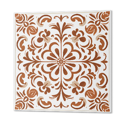 Revêtement mural pvc Motif floral de style ornemental