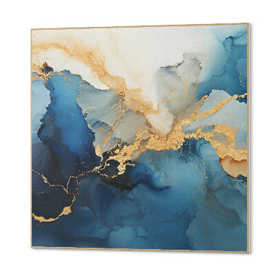 Panneau décoratif Abstraction aux formes ondulées