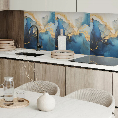 Panneau décoratif Abstraction aux formes ondulées