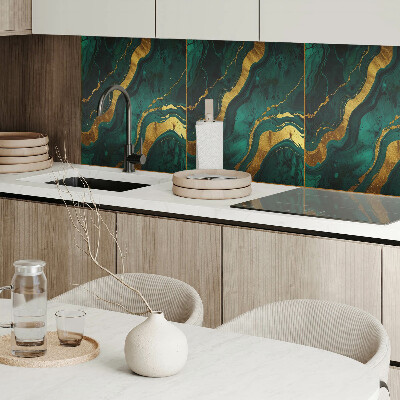 Panneau décoratif Formes abstraites de la structure des vagues