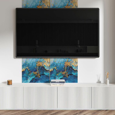 Panneau mural Abstraction inspirée par l'eau