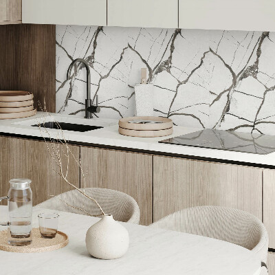 Panneau mural Motif en marbre avec des veines subtiles