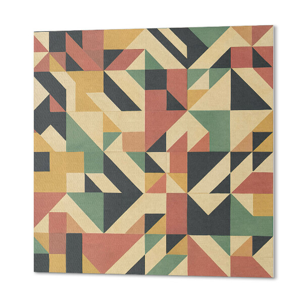 Panneau décoratif Motif abstrait avec des formes géométriques