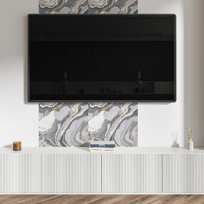 Revêtement mural pvc Lignes aux formes dynamiques