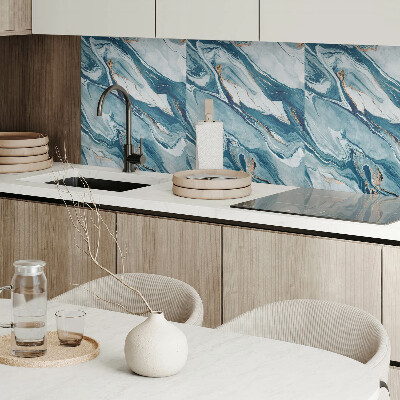 Panneau décoratif Motifs de vagues abstraits