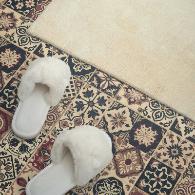 Panneau mural Motifs de carreaux de mosaïque