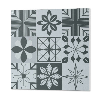 Panneau décoratif Un puzzle géométrique en version mosaïque