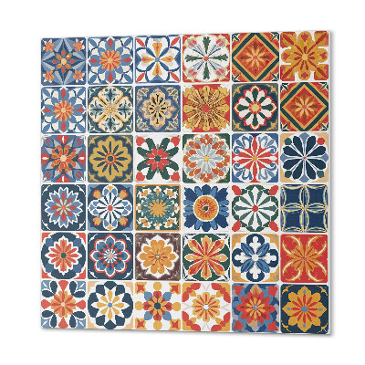 Panneau décoratif Motifs de mosaïque élégants
