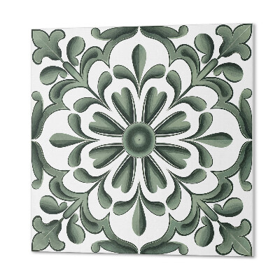 Panneau décoratif Motif végétal rond