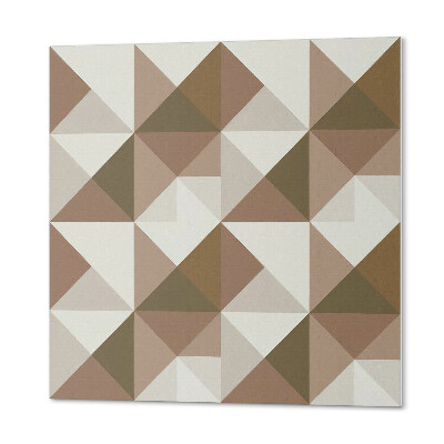Panneau décoratif Géométrie triangulaire abstraite