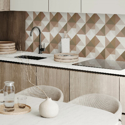 Panneau décoratif Géométrie triangulaire abstraite