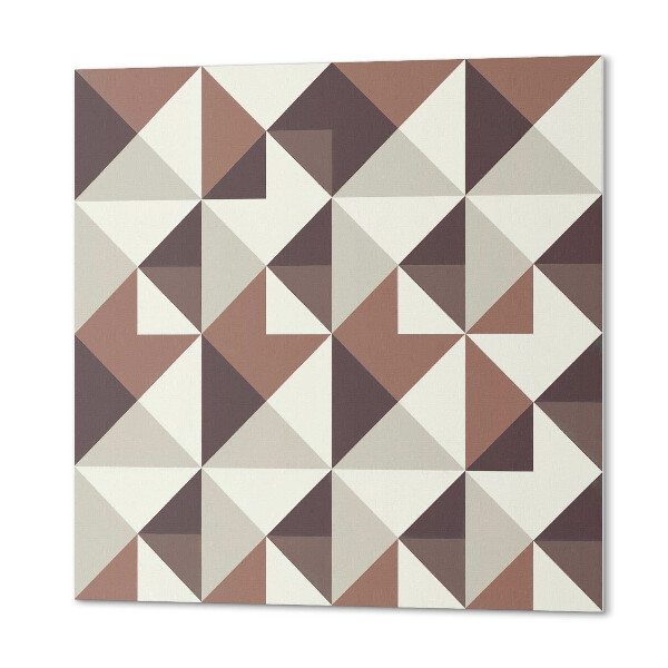 Revêtement mural pvc Géométrie triangulaire dans un design unique