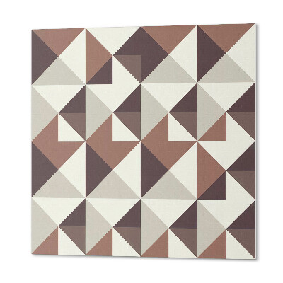 Revêtement mural pvc Géométrie triangulaire dans un design unique