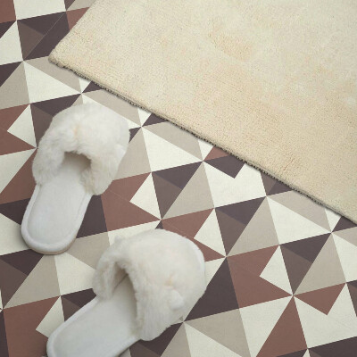 Revêtement mural pvc Géométrie triangulaire dans un design unique