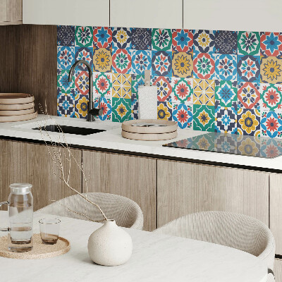 Panneau décoratif Disposition de mosaïque dans un style artistique