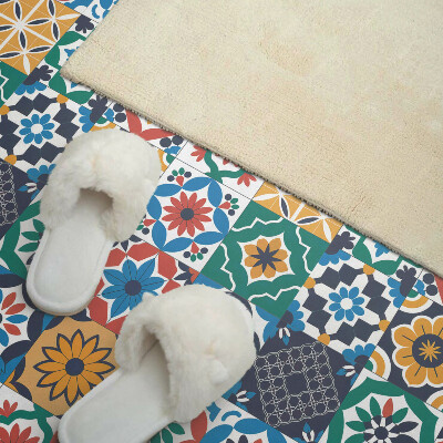 Panneau décoratif Disposition de mosaïque dans un style artistique