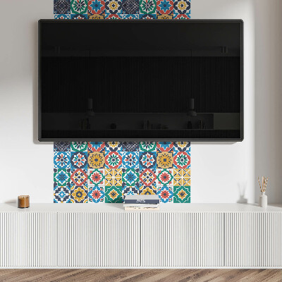 Panneau décoratif Disposition de mosaïque dans un style artistique