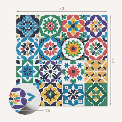 Panneau mural Mosaïques à carreaux élégantes