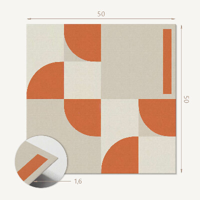 Revêtement mural pvc Motif géométrique moderne