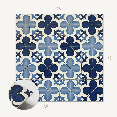 Panneau décoratif Géométrie des motifs floraux