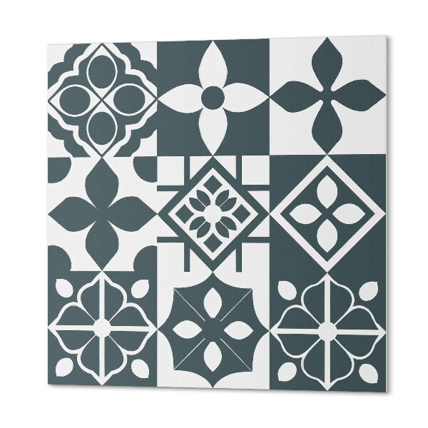 Panneau décoratif Formes géométriques sur des carreaux