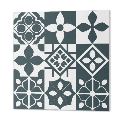 Panneau décoratif Formes géométriques sur des carreaux