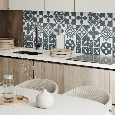 Panneau décoratif Formes géométriques sur des carreaux