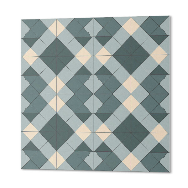 Panneau mural motif géométrique