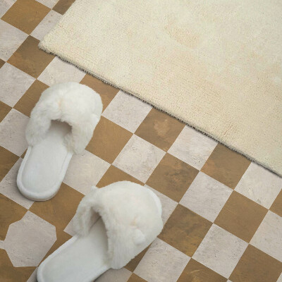 Panneau décoratif Motif en damier de style abstrait