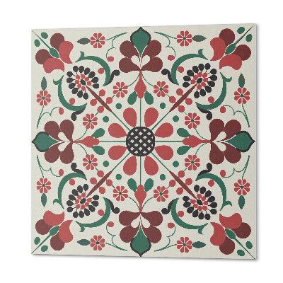 Panneau décoratif Fleurs en équilibre et design symétrique