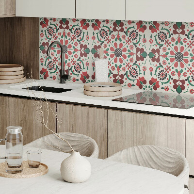 Panneau décoratif Fleurs en équilibre et design symétrique