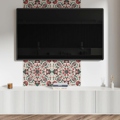 Panneau décoratif Fleurs en équilibre et design symétrique