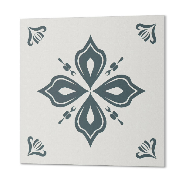 Revêtement mural pvc Motif de croix florale