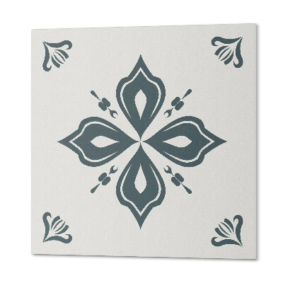 Revêtement mural pvc Motif de croix florale