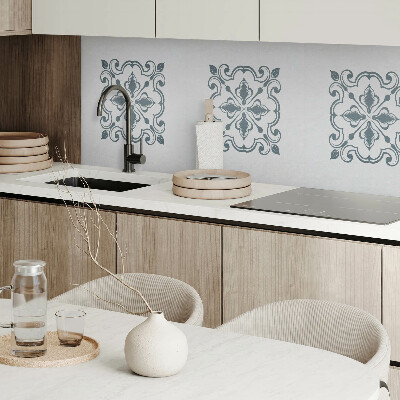 Panneau décoratif Motif avec décorations végétales